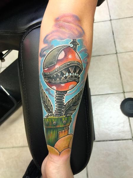 Tattoos - piranha plant - 104637