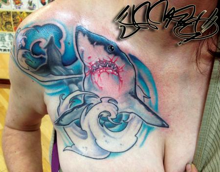 Tattoos - Shark - 103740