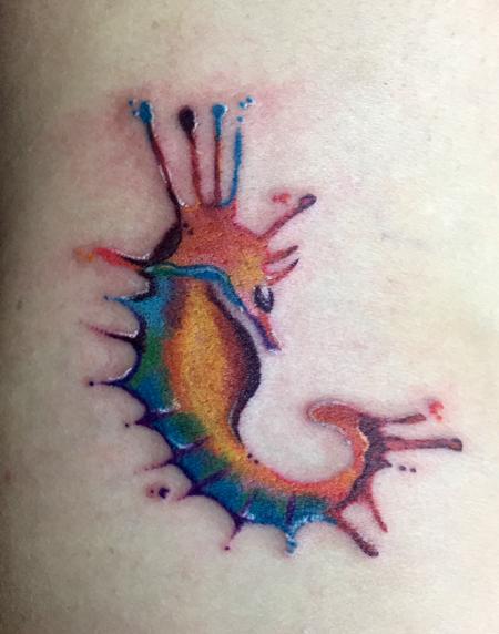 Tattoos - Seahorse  - 108391