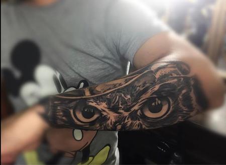 Tattoos - Owl eyes - 138462