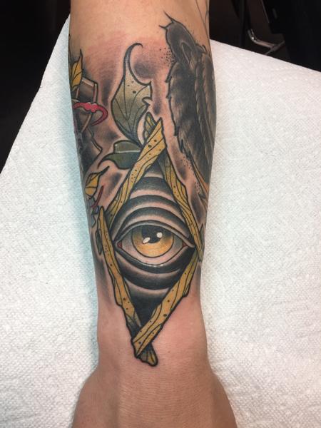 Tattoos - Alley seeing eye thingy - 132748