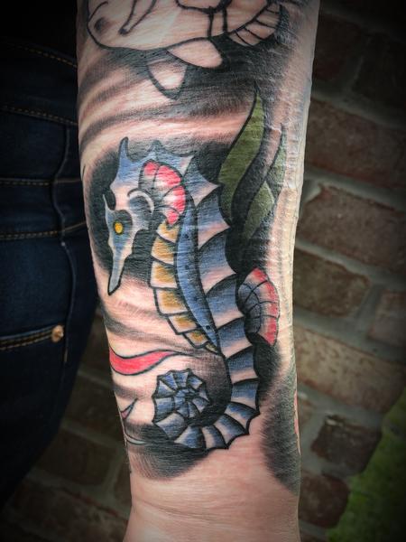 Tattoos - Seahorse - 133924