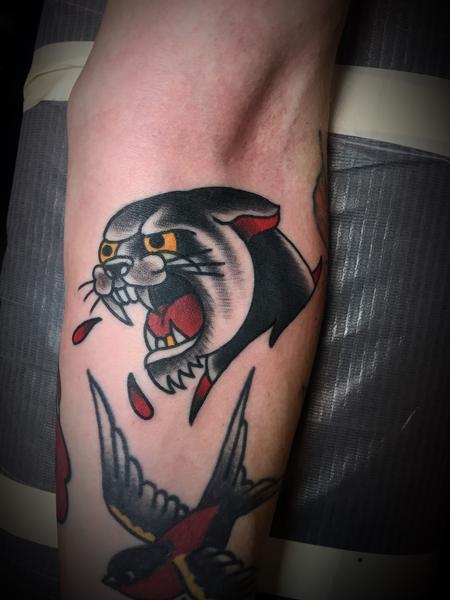 Tattoos - Traditional panther - 133925