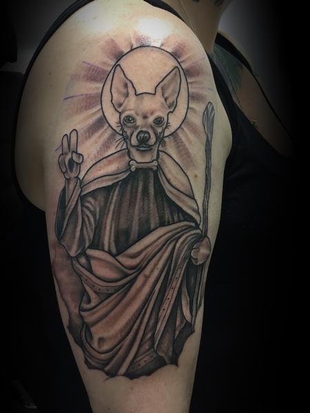 Tattoos - Chihuahua Jesus - 133000