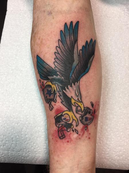 Tattoos - Philly eagle - 132345