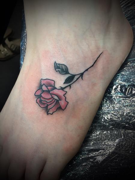 Tattoos - Small rose - 133655