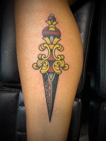 Tattoos - Dagger - 134479