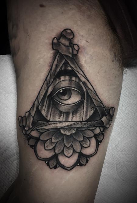 Tattoos - All seeing eye thing - 133657