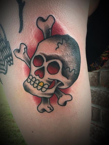 Dylan Talbert Davenport - Traditional skull