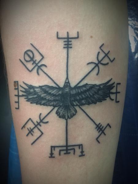 Dylan Talbert Davenport - Viking symbol