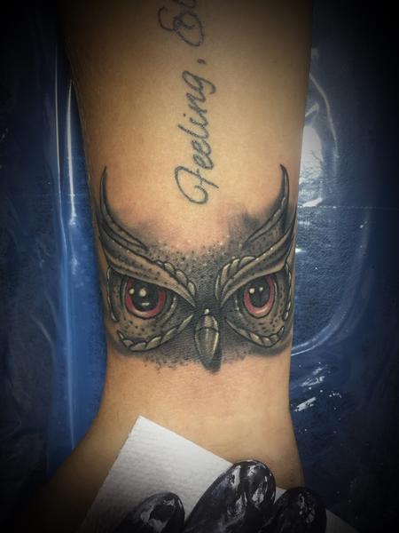 Tattoos - Owl - 129708