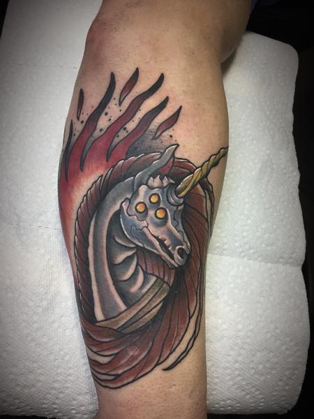 Tattoos - My dark unicorn - 131753