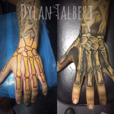 Dylan Talbert Davenport - Bone hand