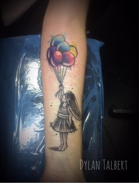 Tattoos - Watercolor gallons  - 129756