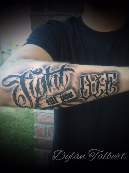 Tattoos - Lettering - 129551