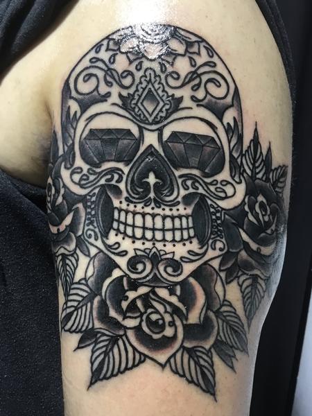 Billy Gale - Diamond-Eyed Sugar Skull 