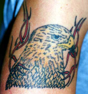 really bad tattoos. Really bad tattoo - Bird
