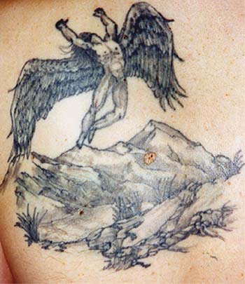 swan tattoo. Bad Tattoos - Swan Song