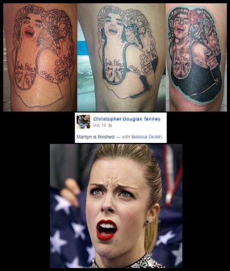 Bad Tattoos - Monroe with tattoos