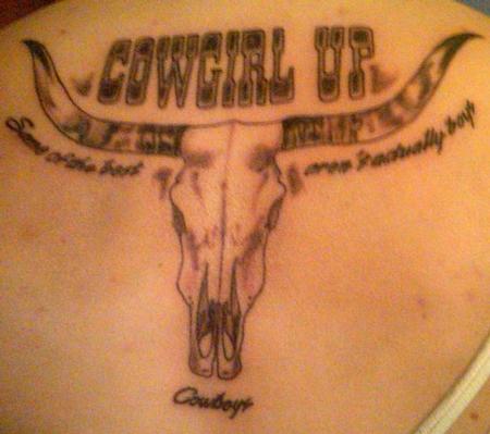 Bad Tattoos - Cow Girl Up