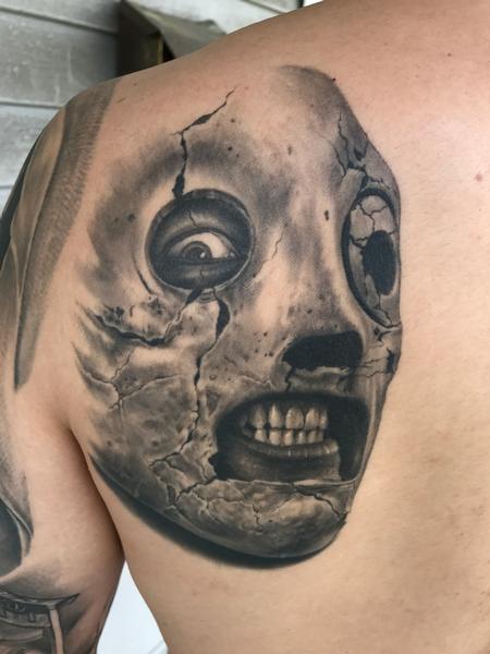 Bob Tyrrell - Creepy tattoo