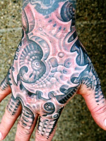 Tattoos - Biomech Hand - 113556
