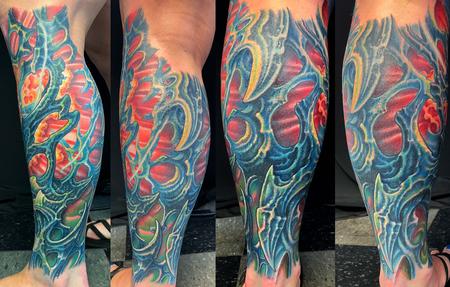 Tattoos - BIO ORGANIC LOWER LEG - 145017