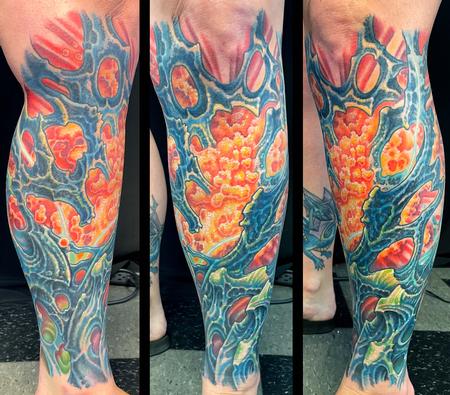 Tattoos - BIO ORGANIC LOWER LEG - 145018