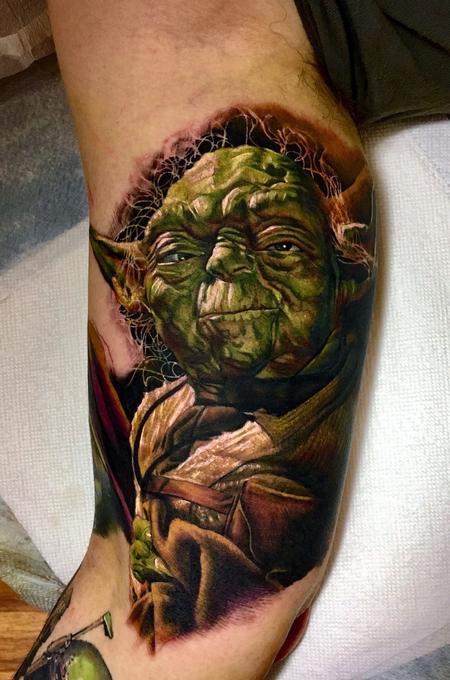 Cecil Porter - Yoda Tattoo