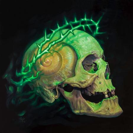 Christian Perez  - Shell Skull with Crown of Thorns 