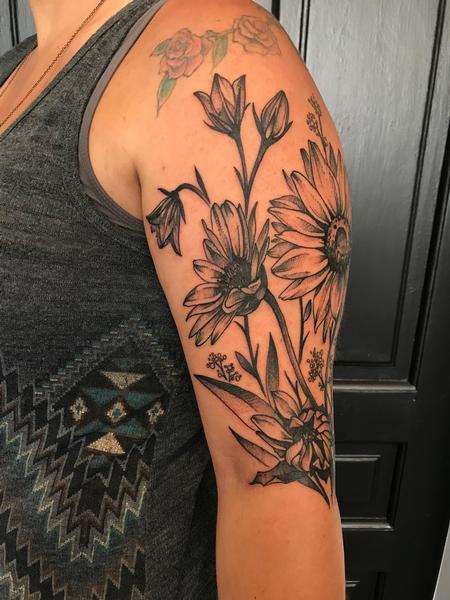 Tattoos - Sunflowers  - 134352