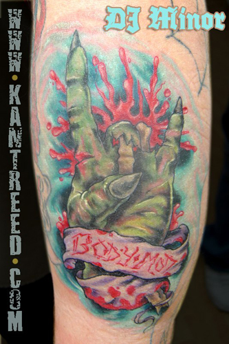 Tattoos - DJ Minor - Great American Tattoo Piercer