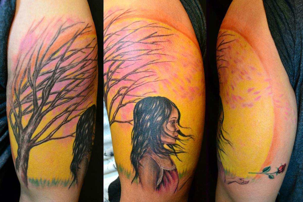 Ryan El Dugi Lewis : Nature Tree : Tattoos : Page 1, image size:1200x800