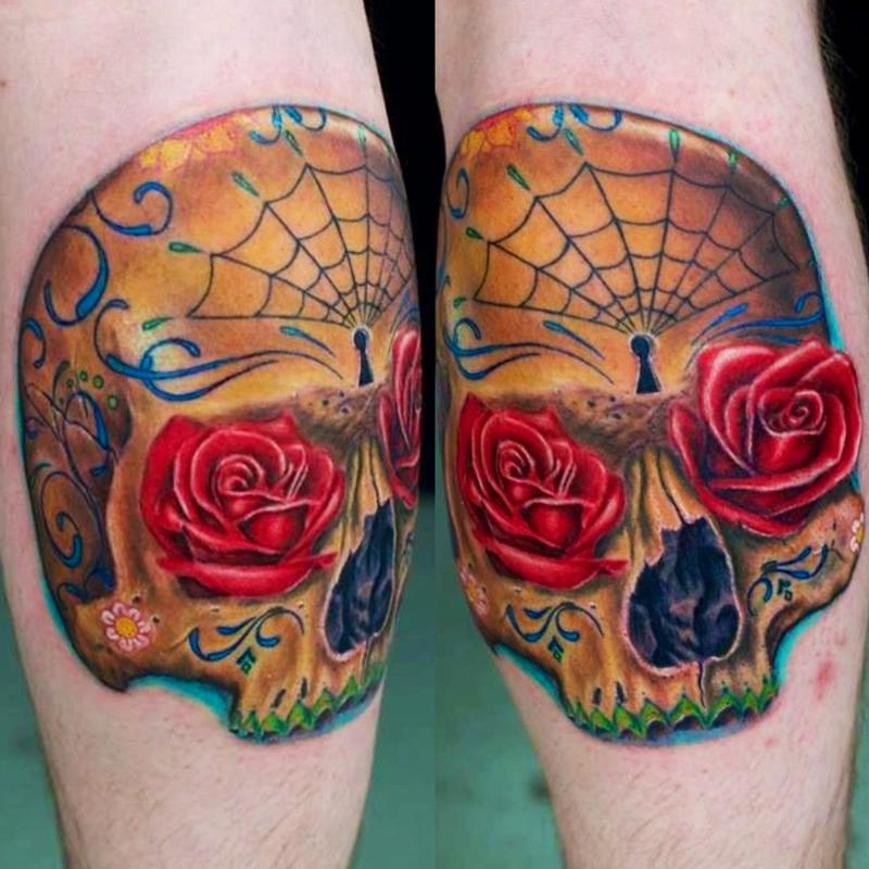 Tattoos - Sugar Skull  - 79797