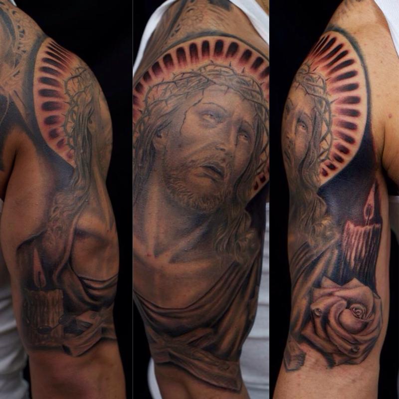 Tattoos - Jesus Crown of Thorns - 82361