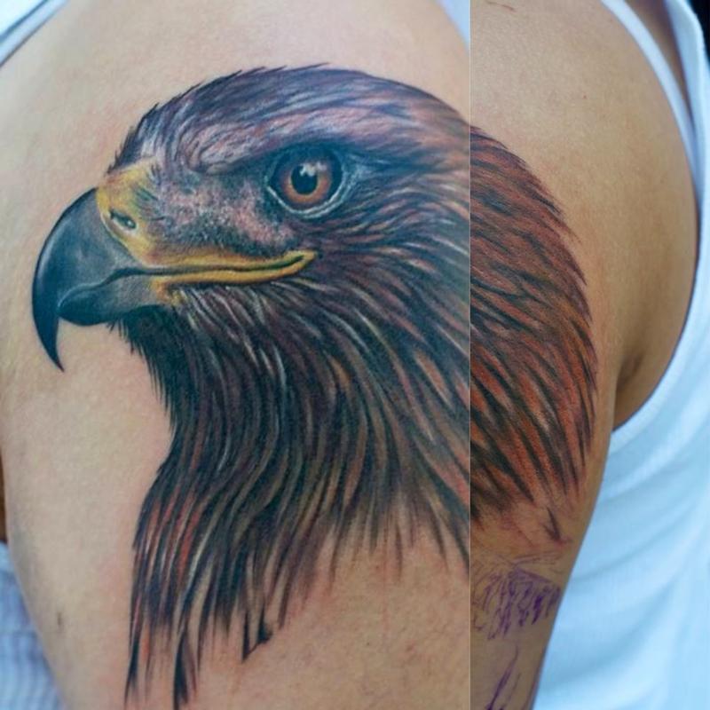 Tattoos - Golden Eagle Aguila  - 77585