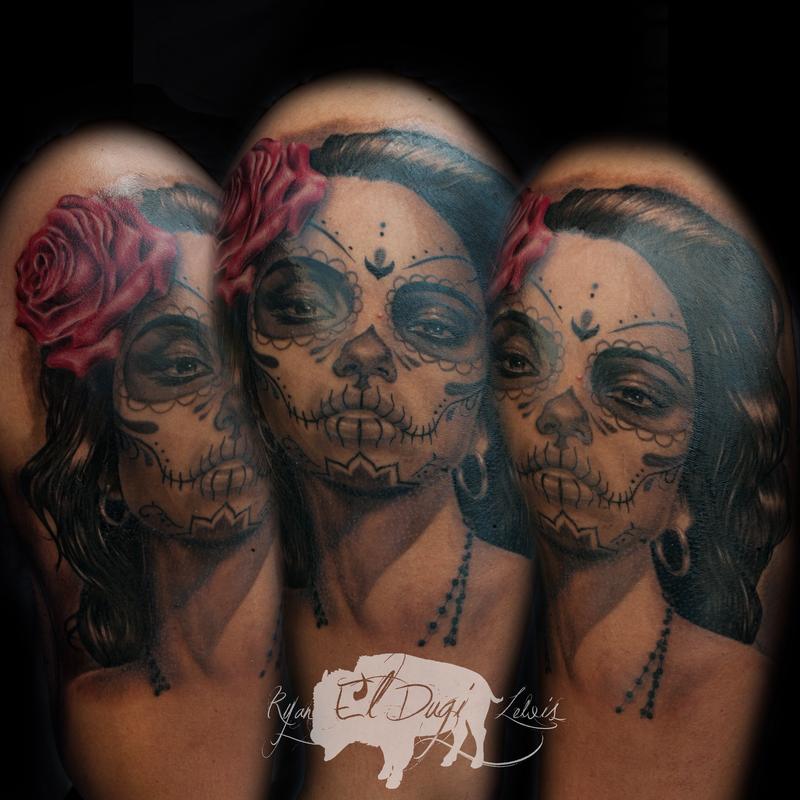 Tattoos - Day of the Dead Portrait - 108271