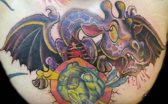 Tattoos - Cartoon tattoos - diffrent kind of bat!!!!