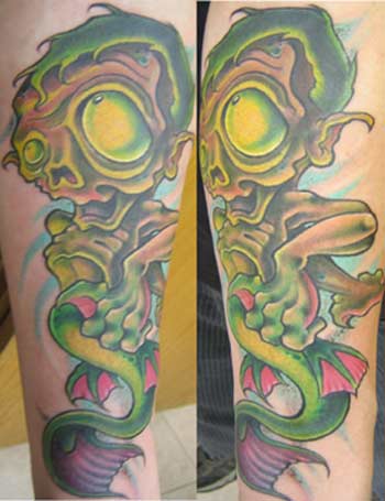 Looking for unique  Tattoos? fuji mermaid