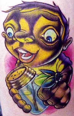 Looking for unique  Tattoos? Bug Boy