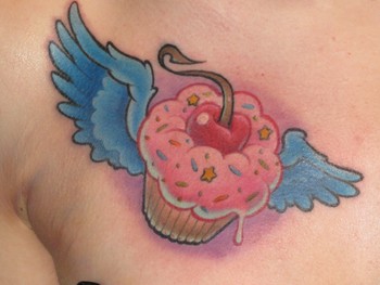 Looking for unique  Tattoos? cupcake