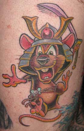 Tattoos - Jime Litwalk - Samuri Rat