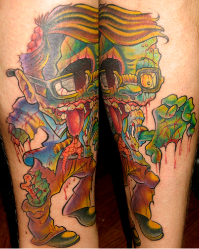 Looking for unique  Tattoos? Zombie Geek