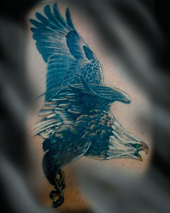Tattoos - FYING EAGLE! - 24013