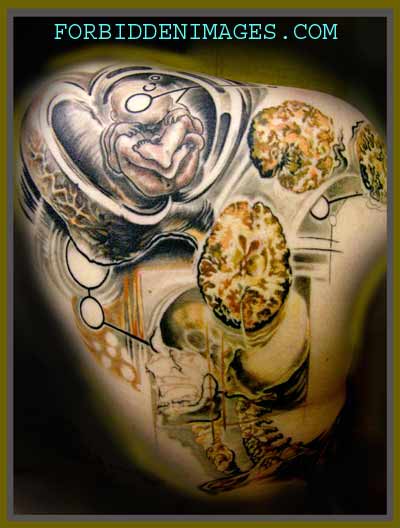 Tattoos - anatomy brain project - 19368
