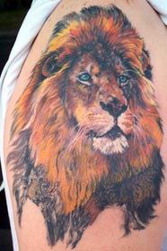 Tattoos - Lion - 15929