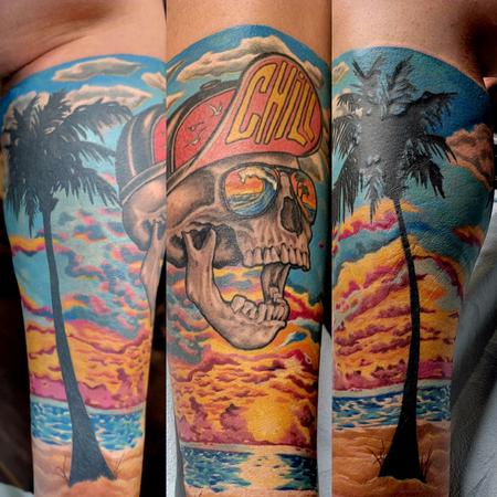 Chill Skull Tattoo Thumbnail