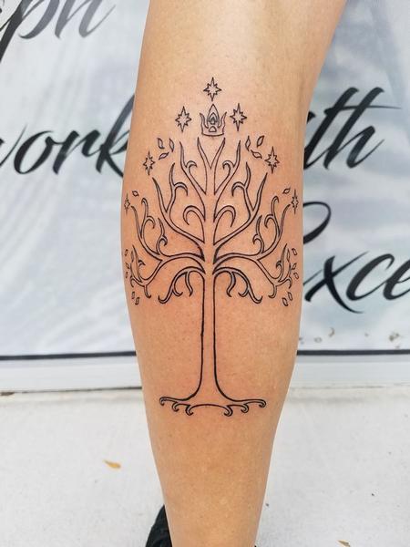 Tattoos - Tree of Gondor Tattoo - 129254