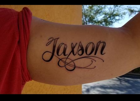 Tattoos - Jaxson Script - 129383