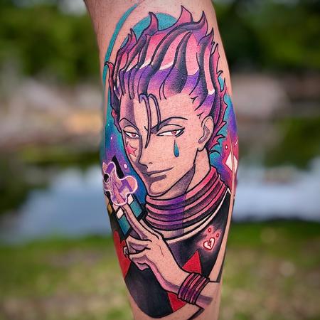 Hisoka from Hunter x Hunter (Anime) Tattoo Thumbnail